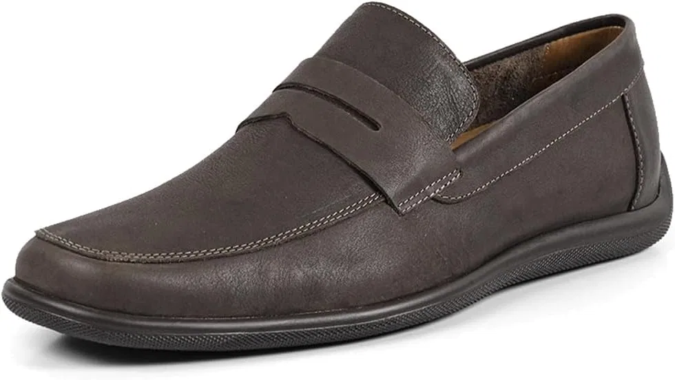 Лоферы Men's Free Fly Leather Shoes, Ohio Cafe Opananken