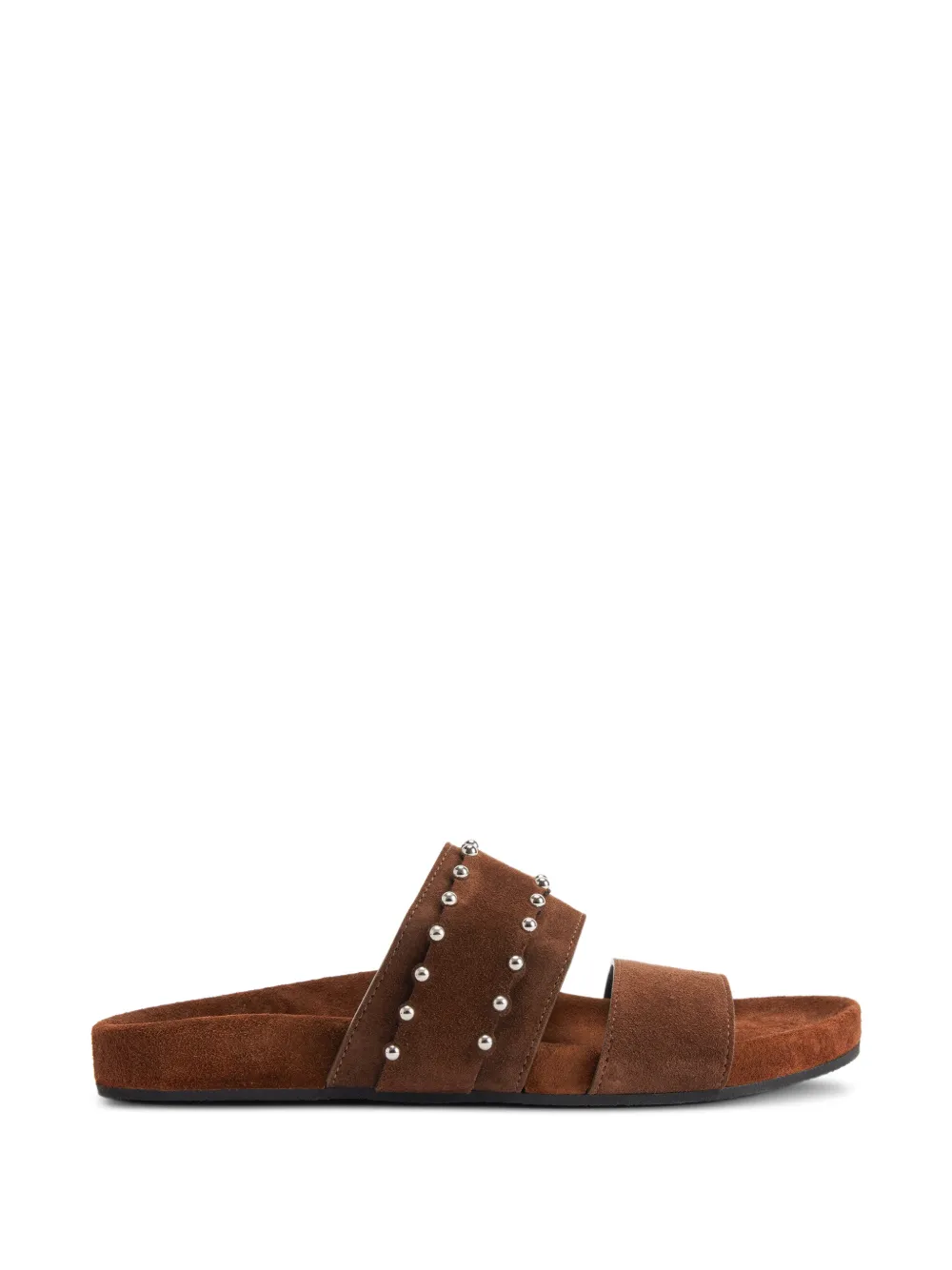 

Сандалии Ryan с заклепками Giuseppe Zanotti, коричневый