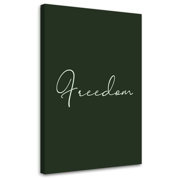 

Картина арт-принт KUNSTLOFT Freedom, зеленый