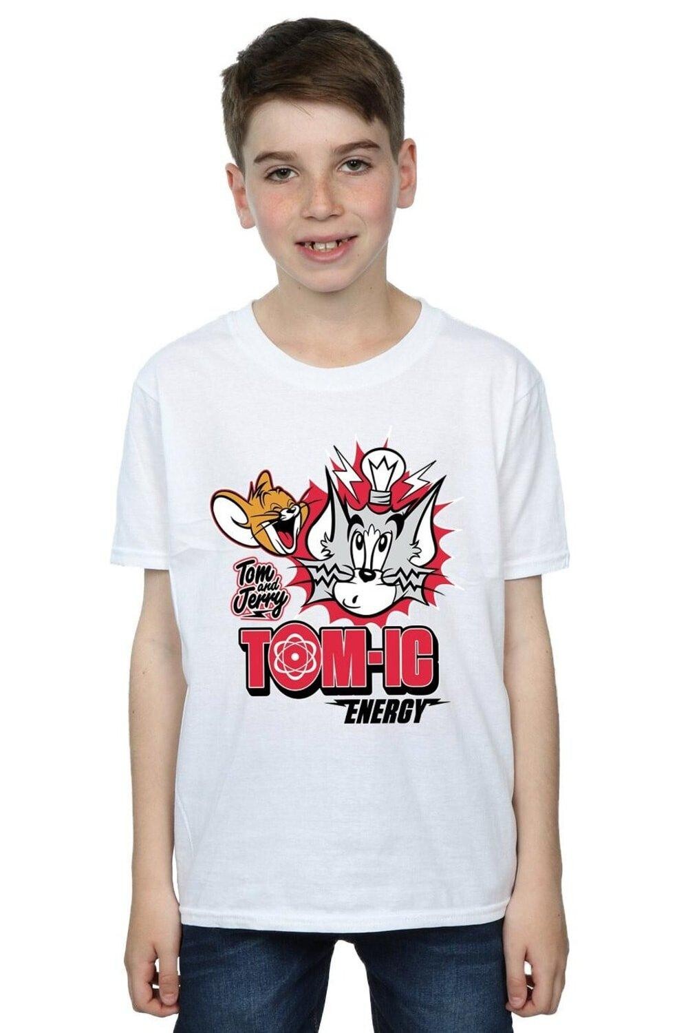 

Футболка Tomic Energy Tom & Jerry, белый