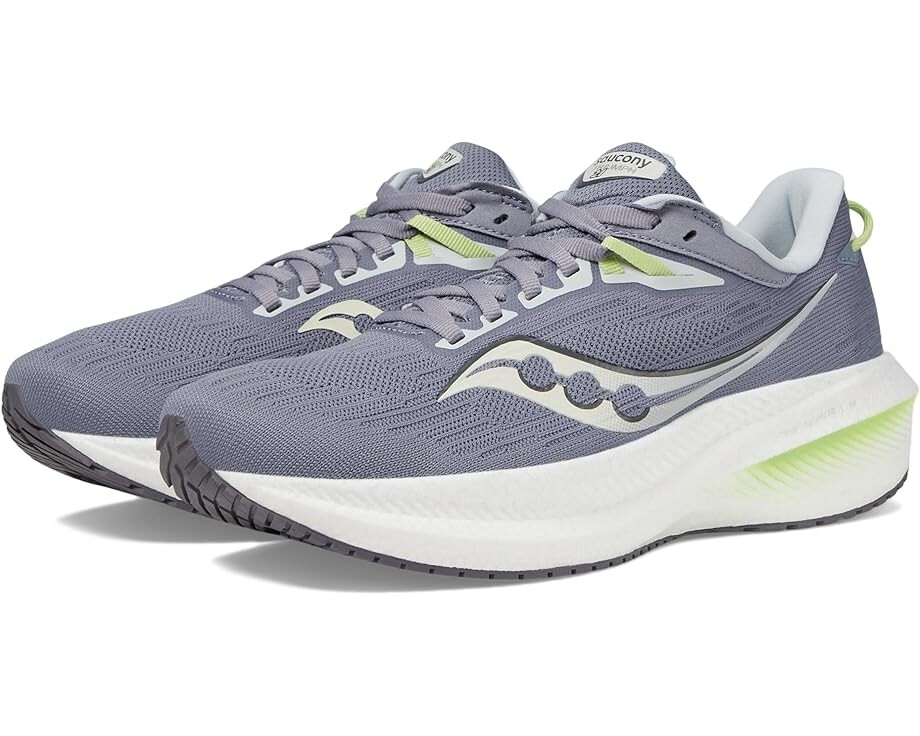 

Кроссовки Saucony Triumph 21, цвет Iris/Fern