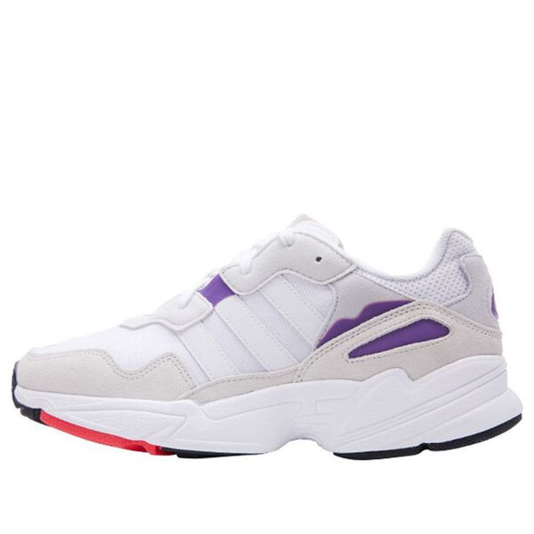 

Кроссовки yung 96 Adidas, белый/фиолетовый