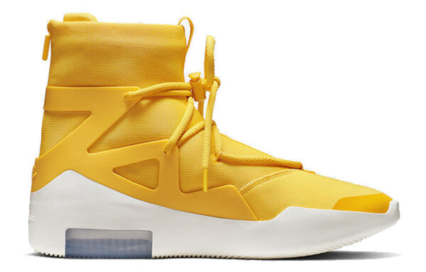 Кроссовки air fear of god 1 Nike, желтый — фото 2