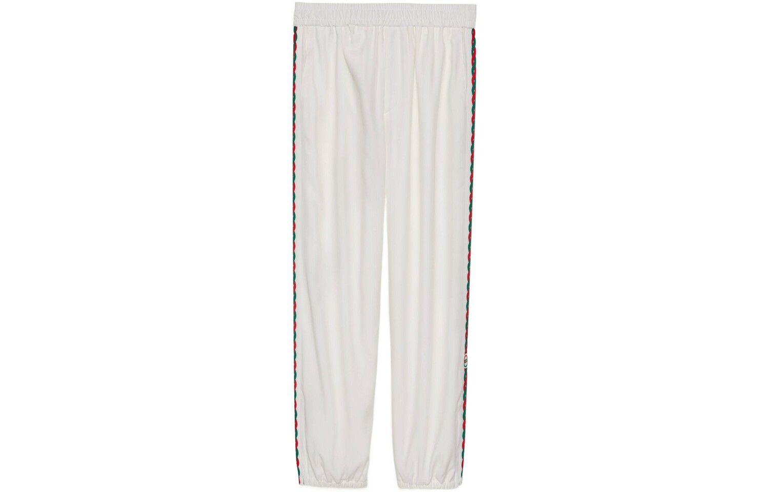 Спортивные штаны Gucci, трикотажные, мужские, белый