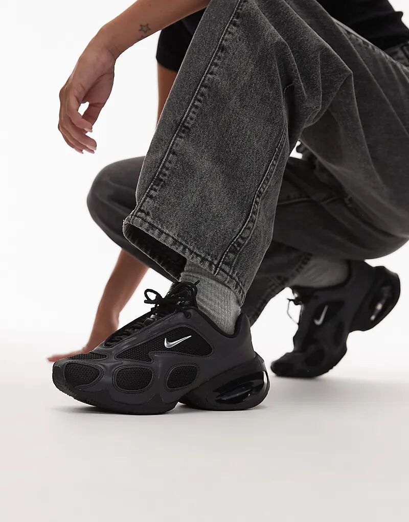 Кроссовки Nike Air Max Muse черного цвета со светоотражающими элементами