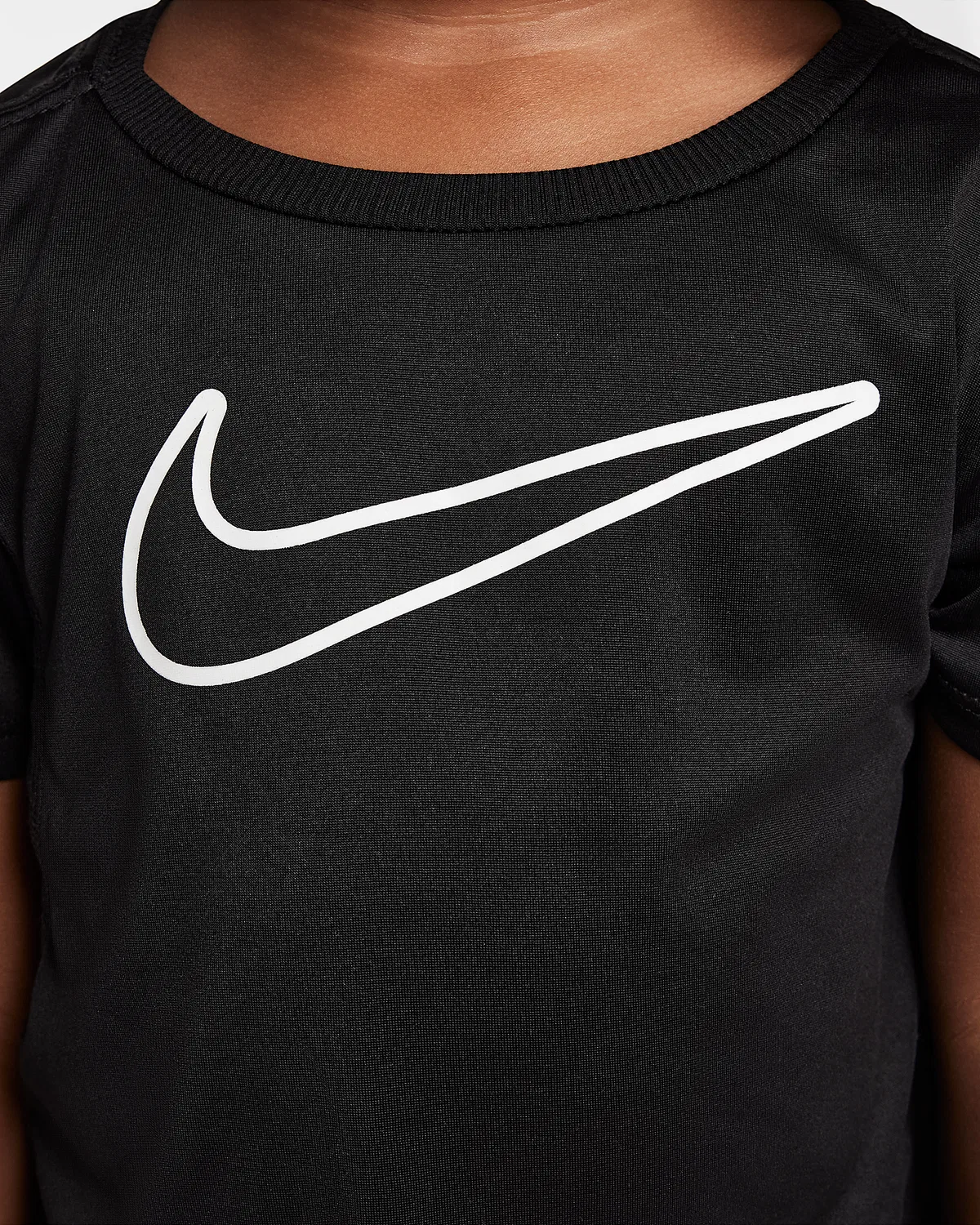 Детская футболка Nike All Day Play Dri-FIT, Black — фото 4