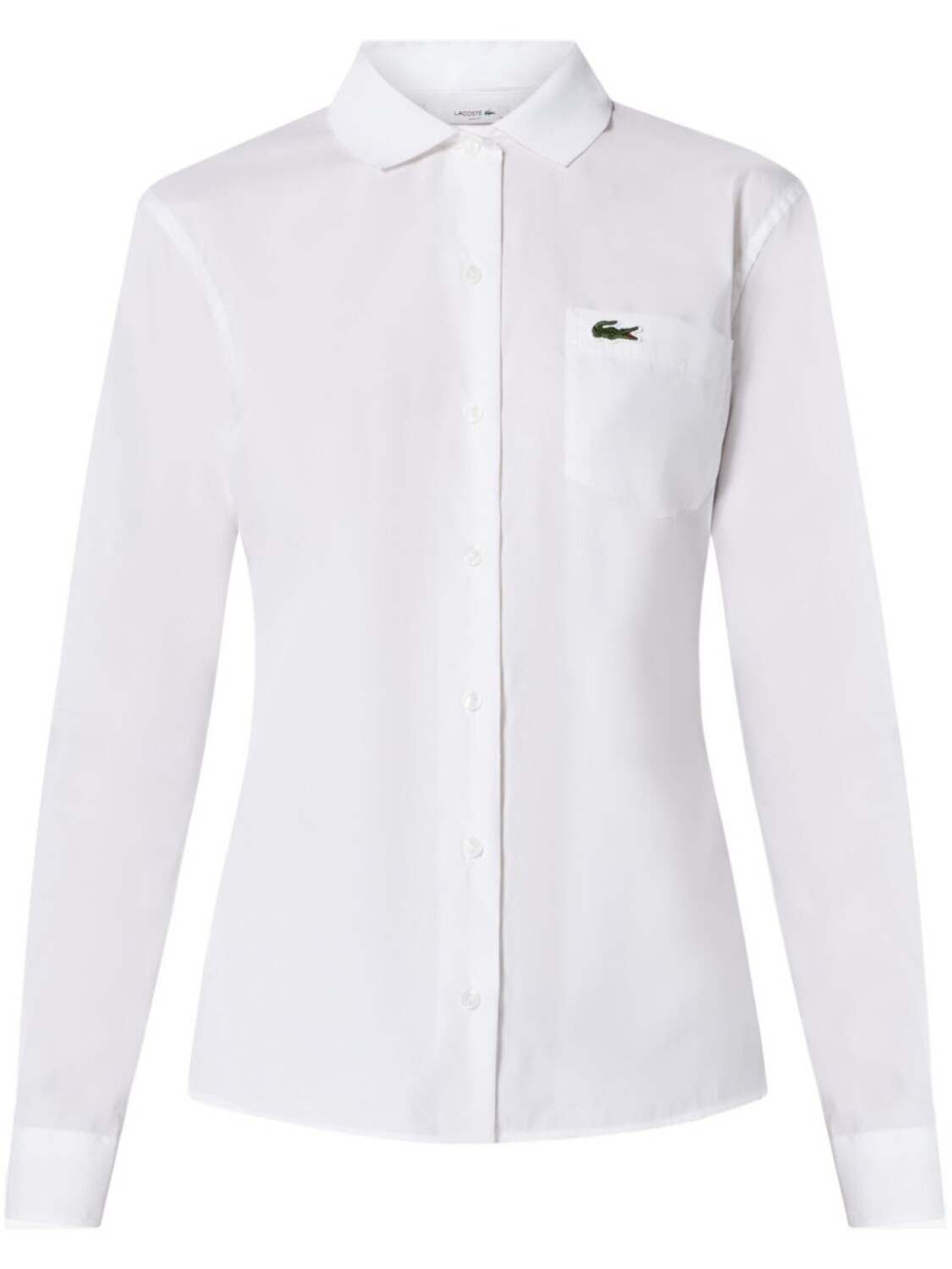 

Lacoste поплиновая рубашка, белый
