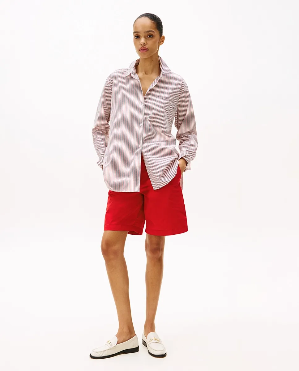 

Женские короткие брюки-чиносы Tommy Hilfiger, красный