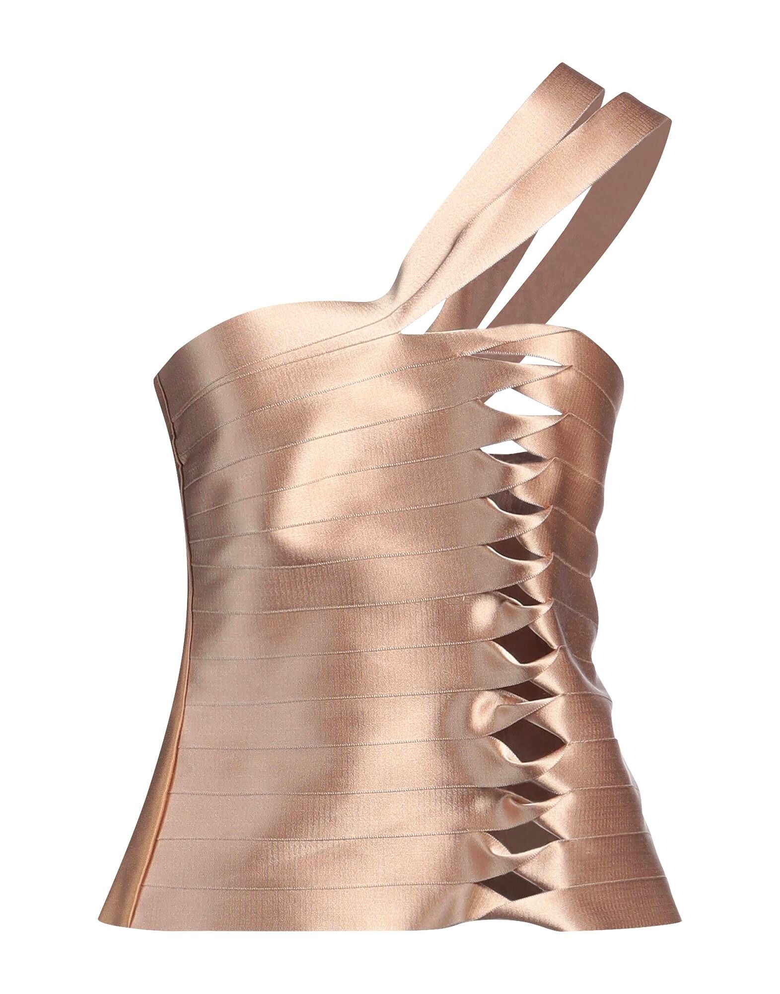 

Топ Alberta Ferretti, коричневый