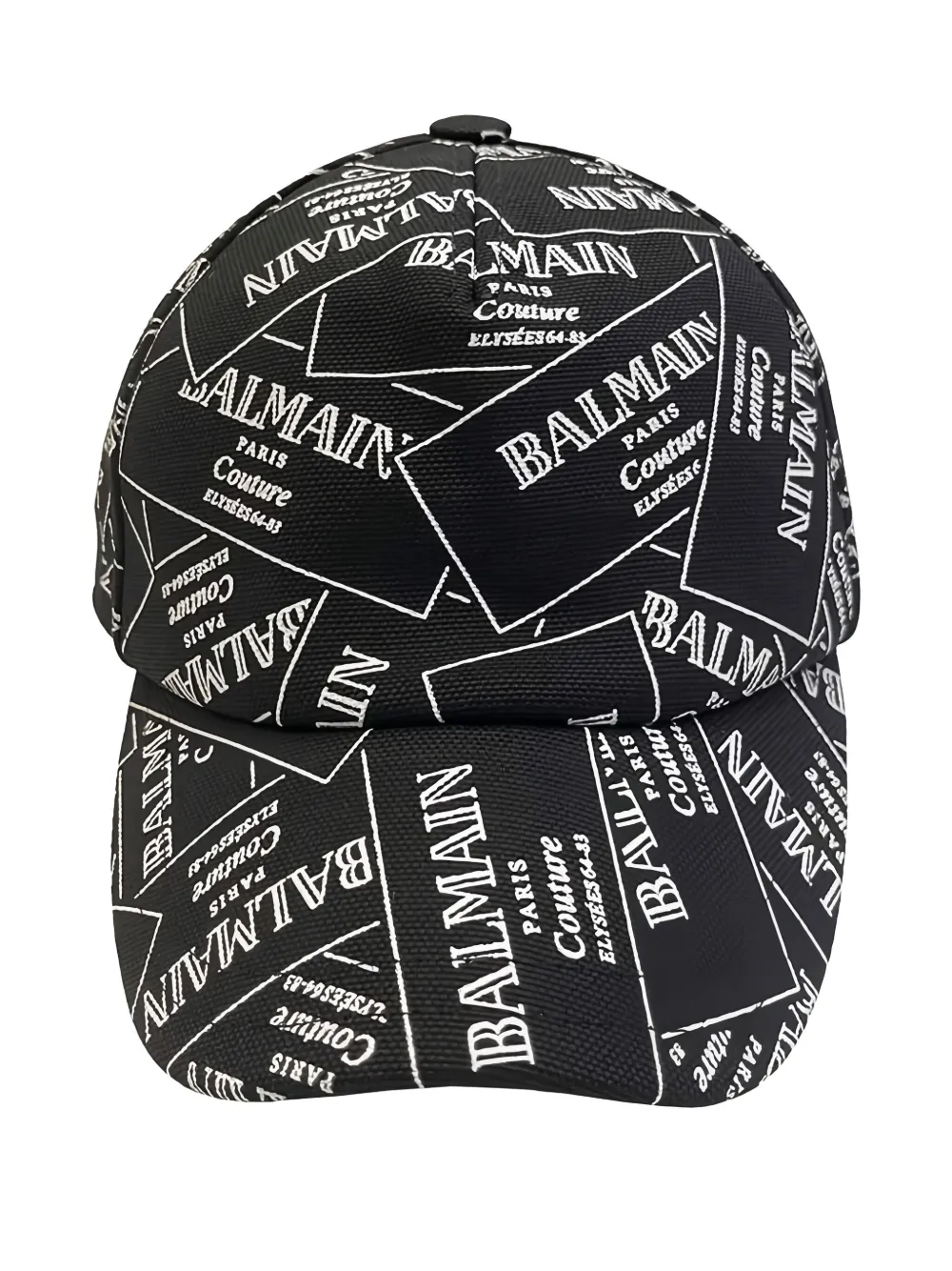 

Бейсболка с принтом логотипа Balmain Kids, черный
