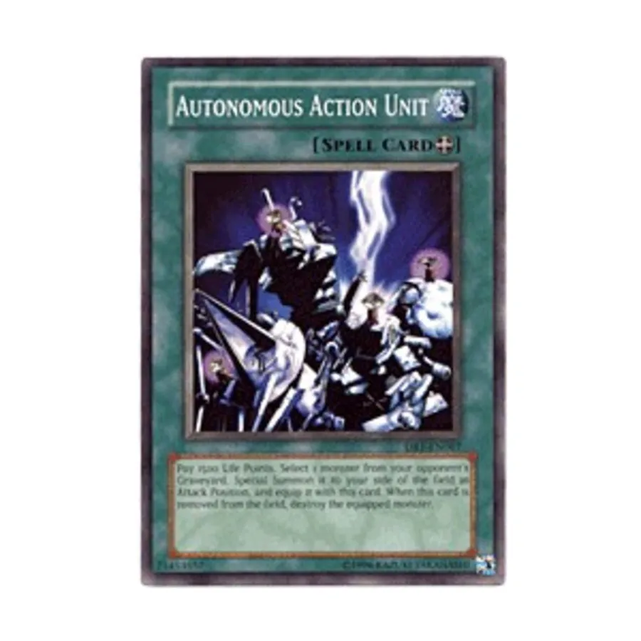 

CCG Автономный блок действий (общий), Yu-Gi-Oh - Dark Revelation 1 - Singles
