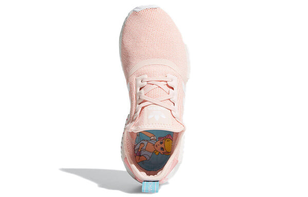 Кроссовки история игрушек 4 x nmd_r1 детские Adidas, розовый — фото 4