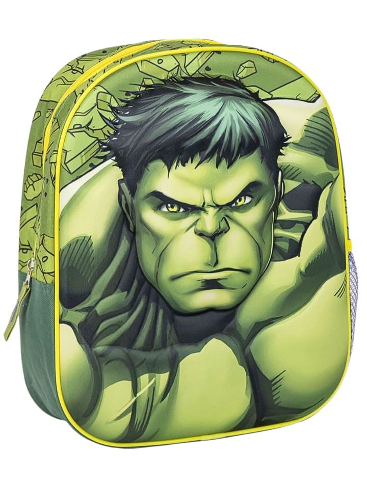 

Cerda Детский рюкзак Marvel Hulk 3D (высота 31 см), зеленый