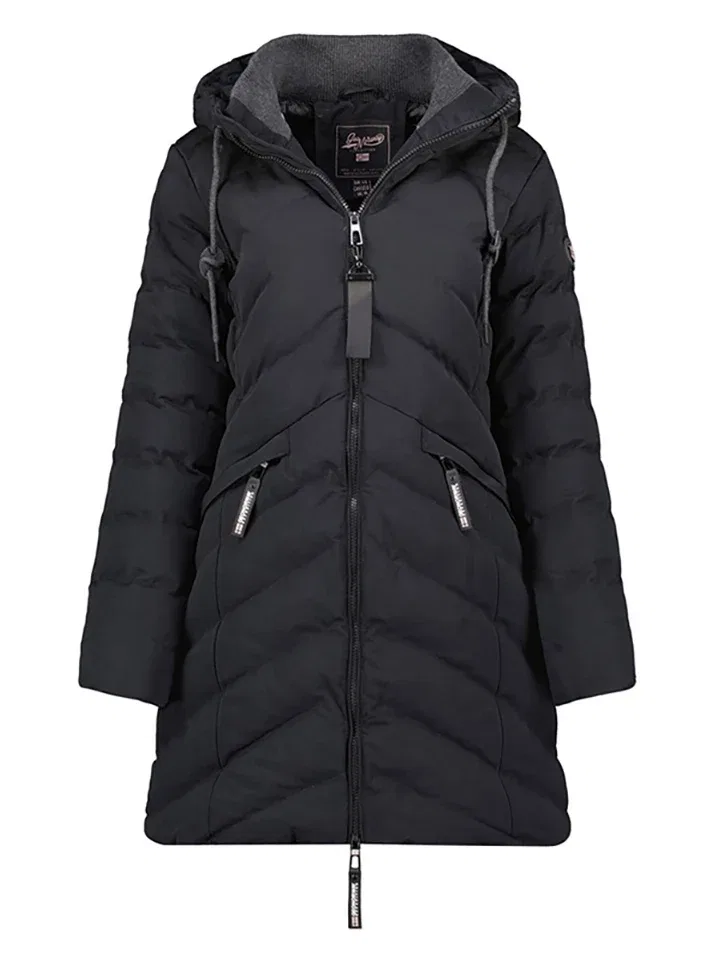 Парк детский с капюшоном Geographical Norway, черный
