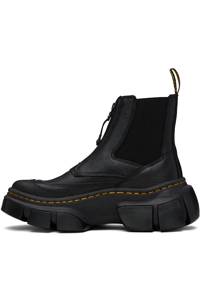 Замшевые челси-боты Dmxl на молнии Dr. Martens, черный — фото 3