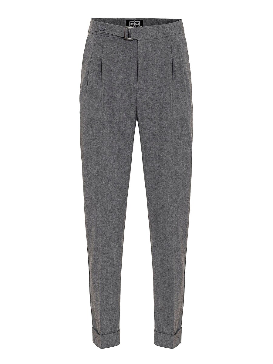 

Облегающие брюки в складку спереди Dandalo, цвет Grey/Light grey