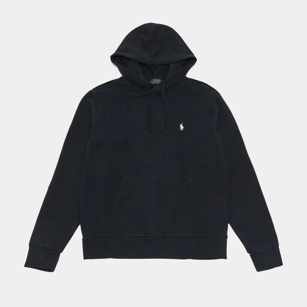 Женское худи Loop Back Terry чёрное от Polo Ralph Lauren