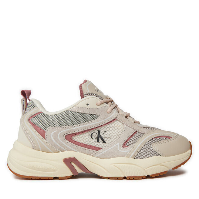 

Кроссовки Calvin Klein Jeans Retro Tennis Su-Mesh Wn YW0YW00891 Creamy White/Eggshell/Ash Rose 0GH, бежевый