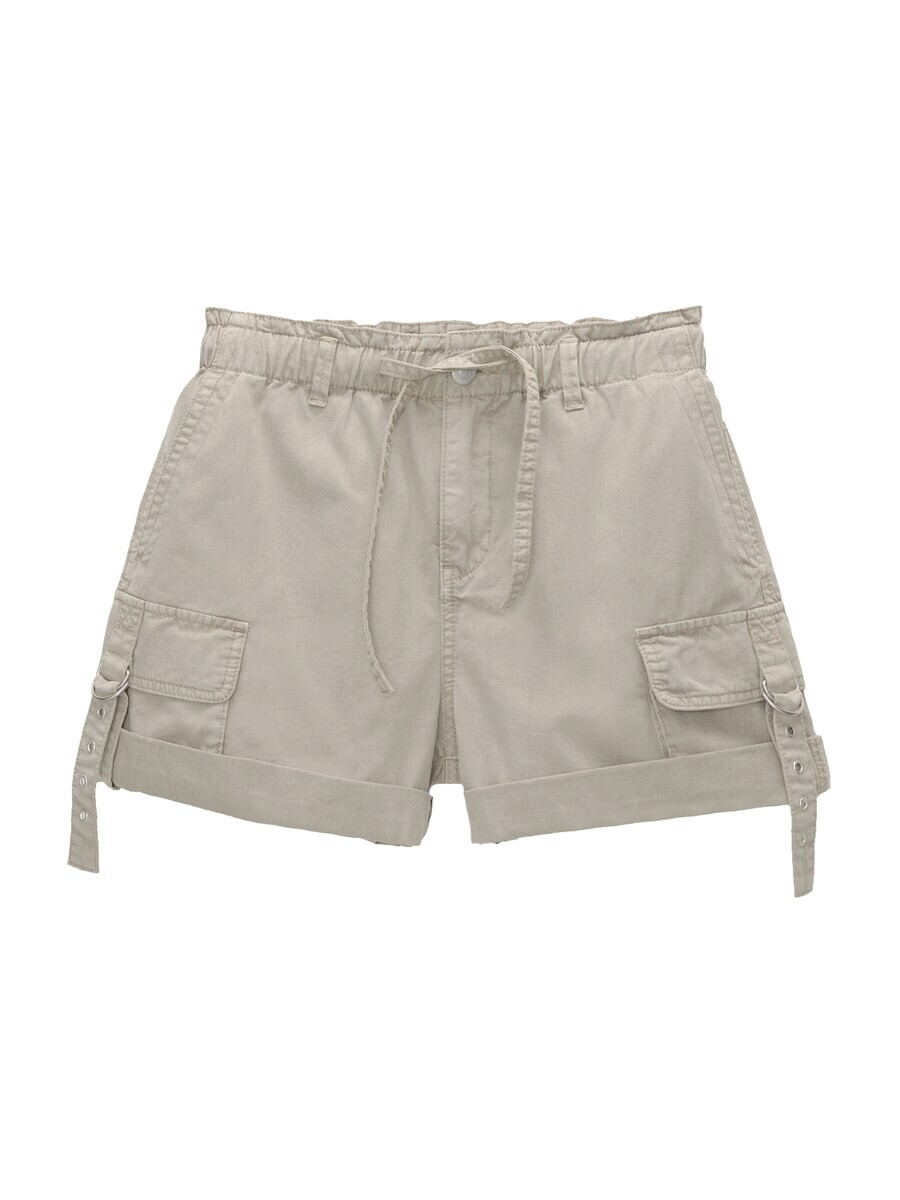 

Брюки карго Pull&Bear, цвет Stone