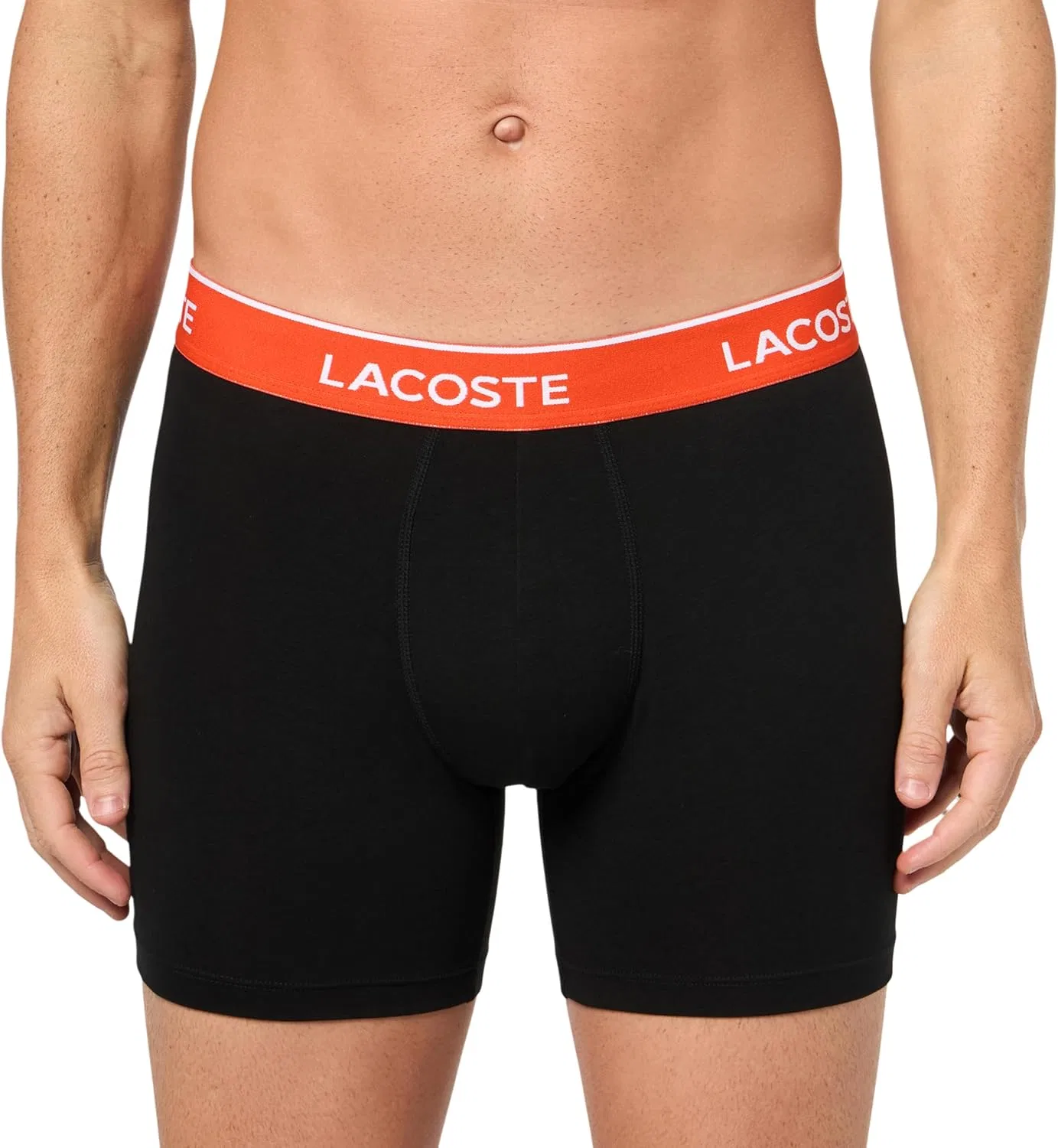 Боксеры Lacoste, Black/Desinvotte/Flamingo/Delphinium/Olive/Sesame — фото 2