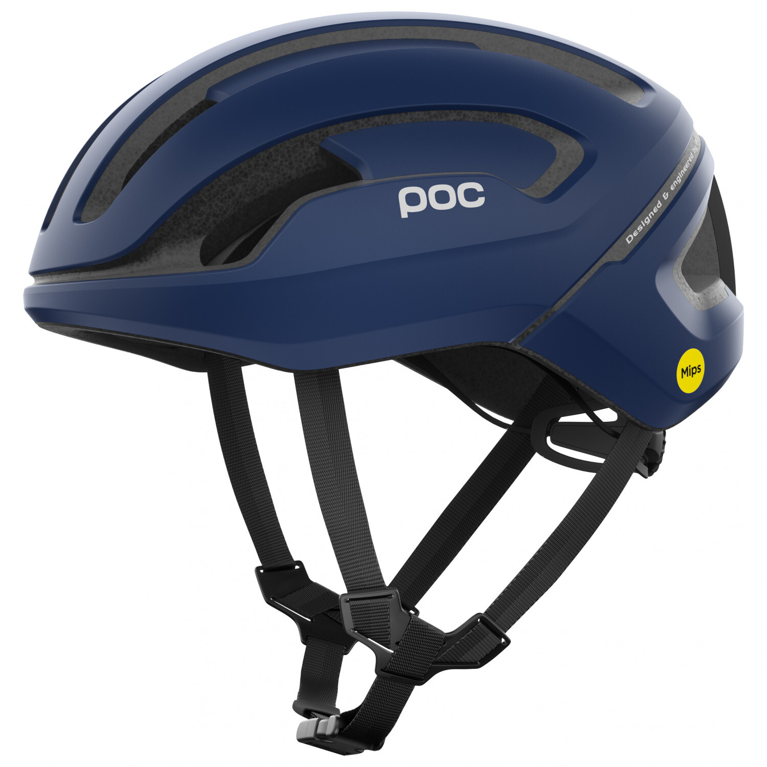 

Велосипедный шлем Poc Omne Air MIPS, цвет Lead Blue Matt