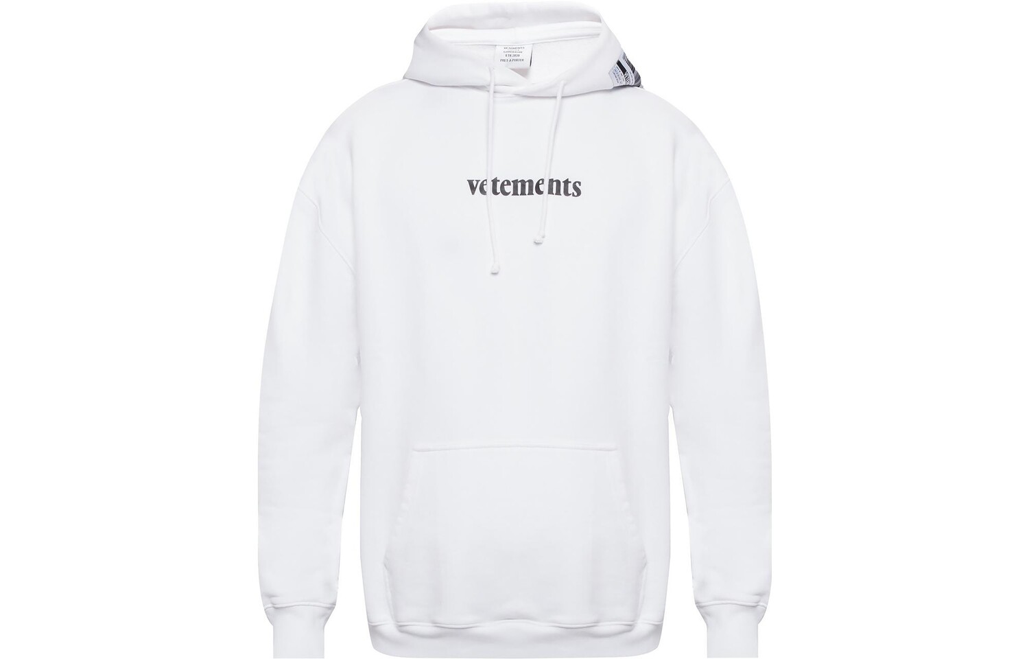 

Толстовка мужская Vetements, белый