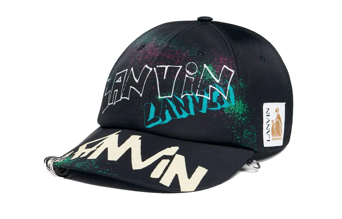 

Бейсболка Unisex Black Lanvin