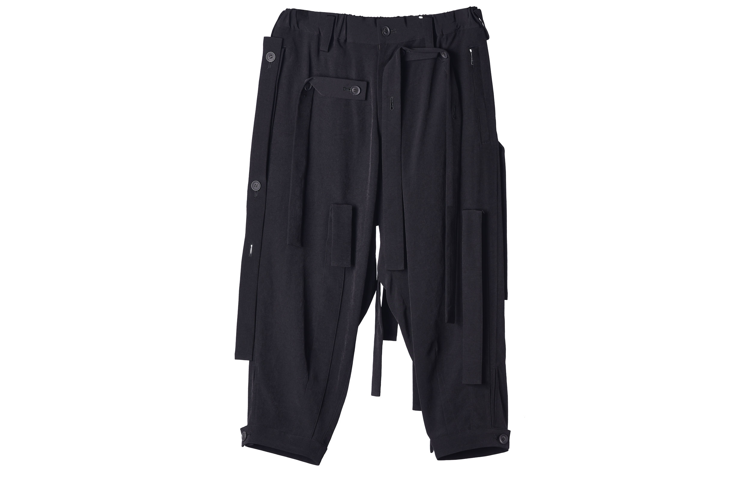 

Yohji Yamamoto Повседневные брюки мужские черные