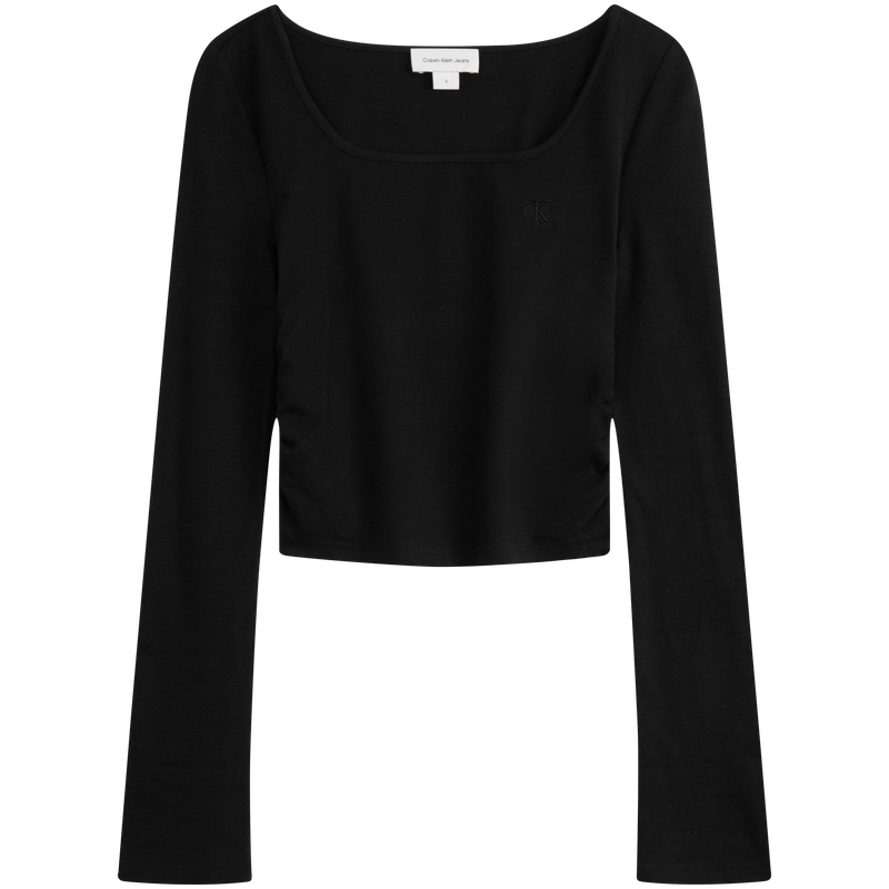 Футболка SS25 женская Calvin Klein, желтый — фото 3