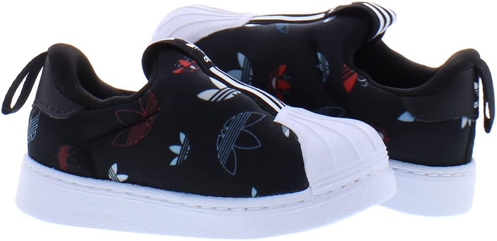 Кроссовки adidas Superstar 360 X для маленьких мальчиков, черный — фото 3