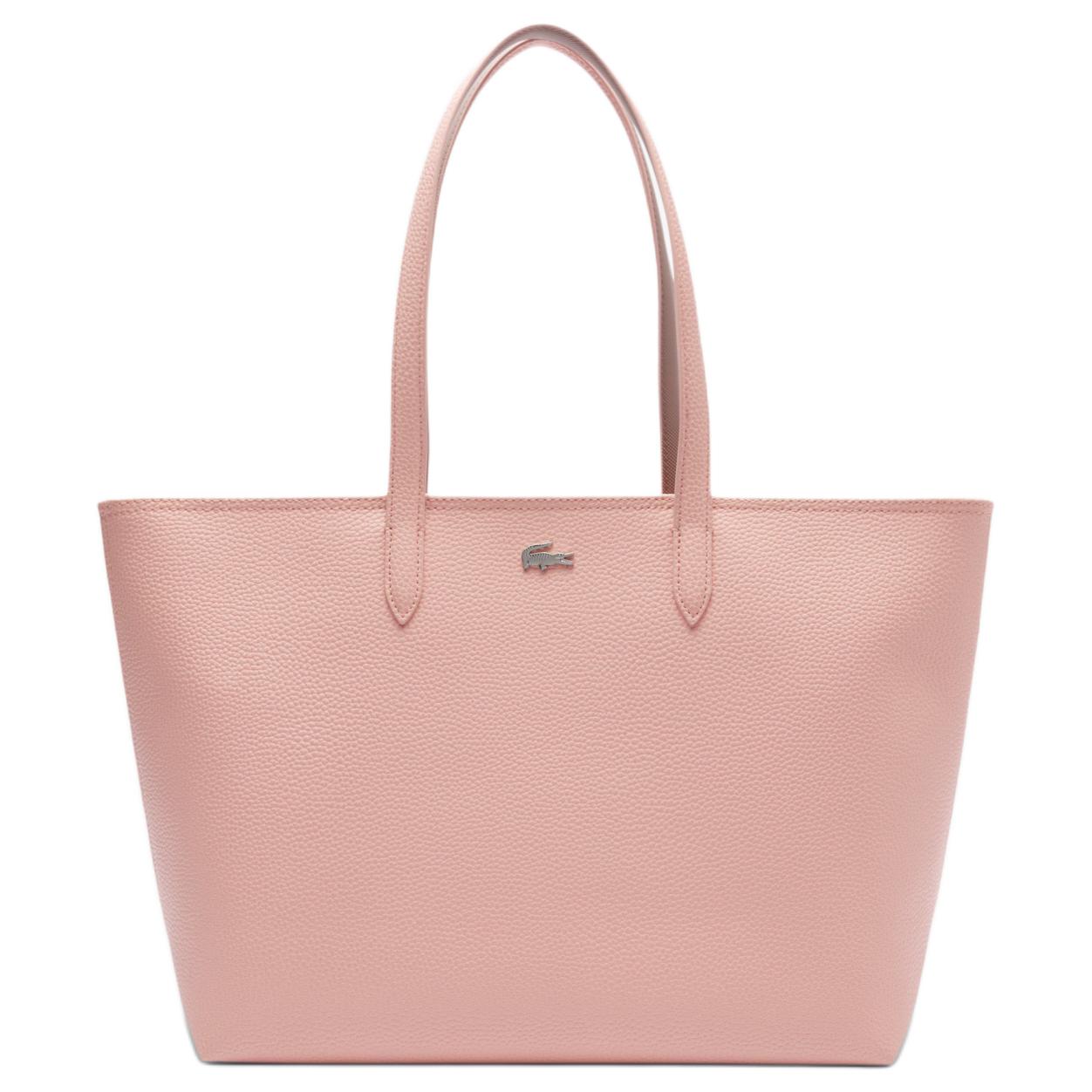 

LACOSTE Сумка-шоппер из ПВХ, шоппинг-сумка, женская сумка, сумка через плечо Regular Light Pink