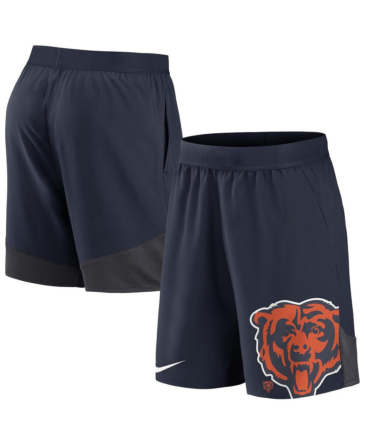 

Мужские темно-синие эластичные шорты Chicago Bears Performance Nike