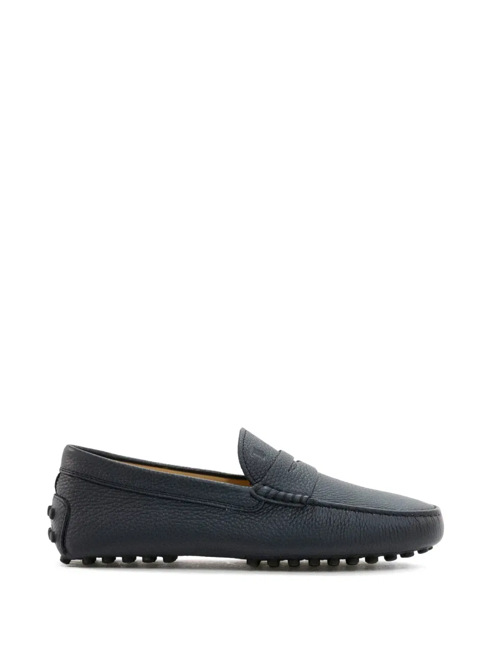 Лоферы для вождения Gommino с зернистой поверхностью Tod'S, синий