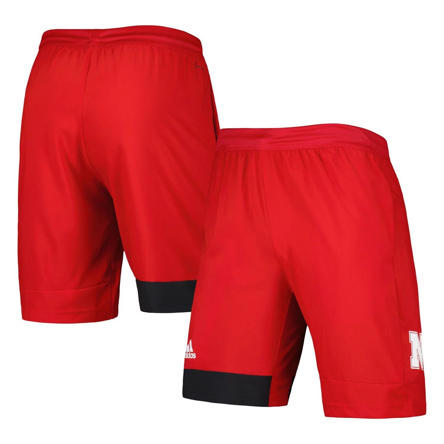 

Мужские тренировочные шорты Scarlet Nebraska Huskers adidas