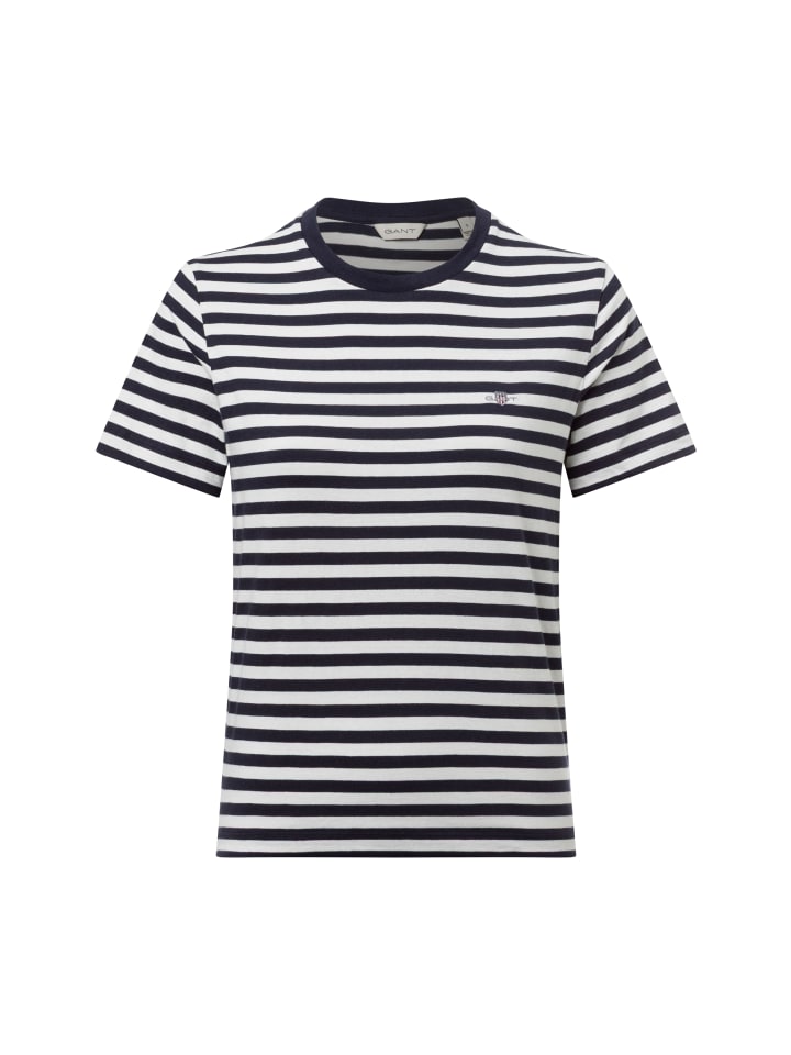 

Футболка Gant, цвет marine weiß