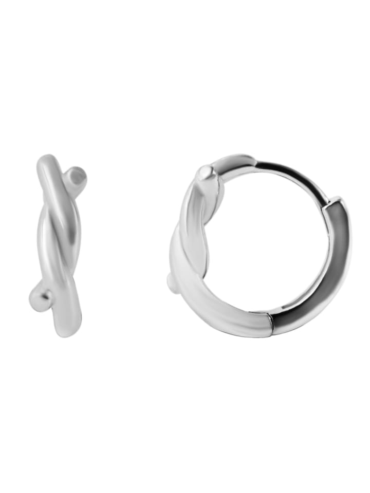 

Adeliás Женские серьги - серьги-кольца на шарнирах из серебра 925 пробы