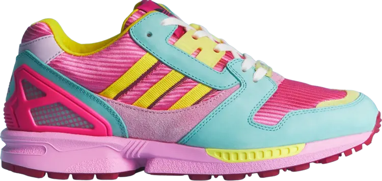 Кроссовки Gucci x Wmns ZX 8000 'Pink Strata', розовый