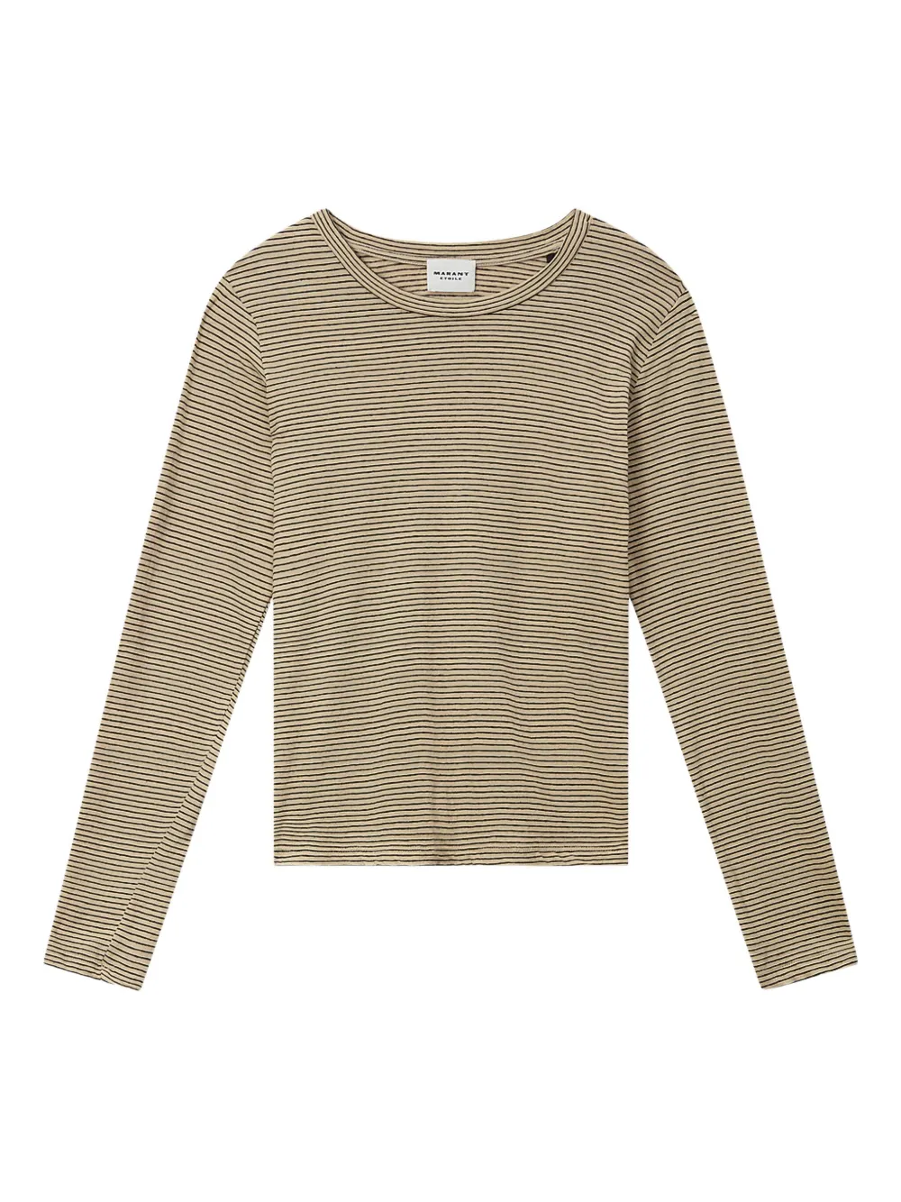 

Футболка kaaron в полоску MARANT ÉTOILE, бежевый