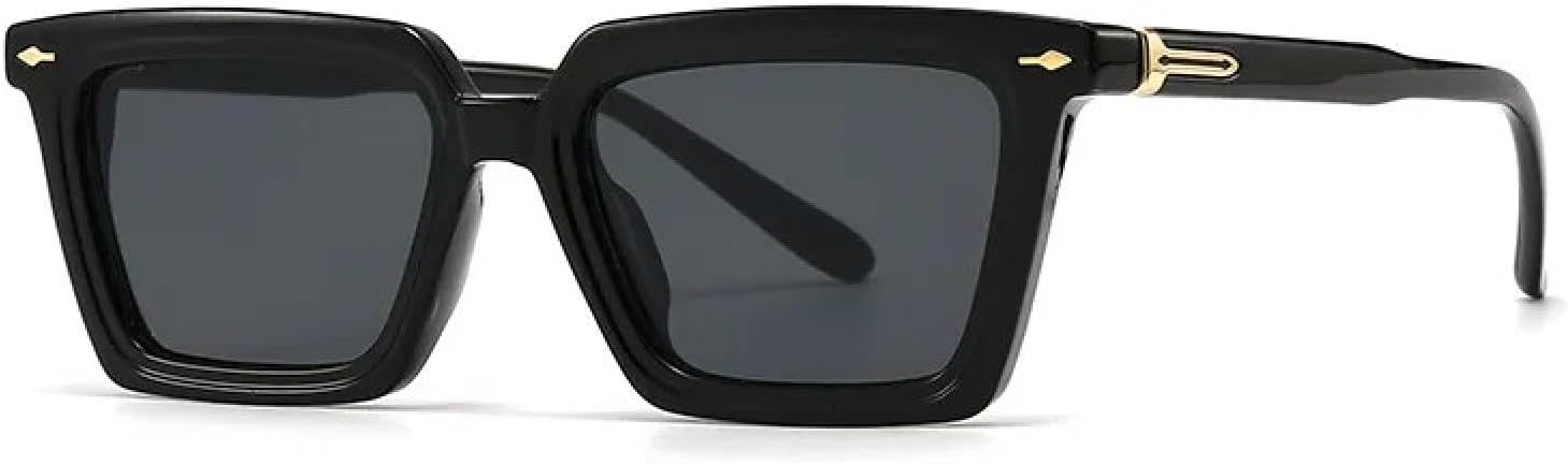 

Популярные модные солнцезащитные очки «кошачий глаз» для мужчин, градиентные, с защитой от УФ-излучения UV400, ретро, ​​с заклепками, для женщин TVTBBVV, C1 Black Black