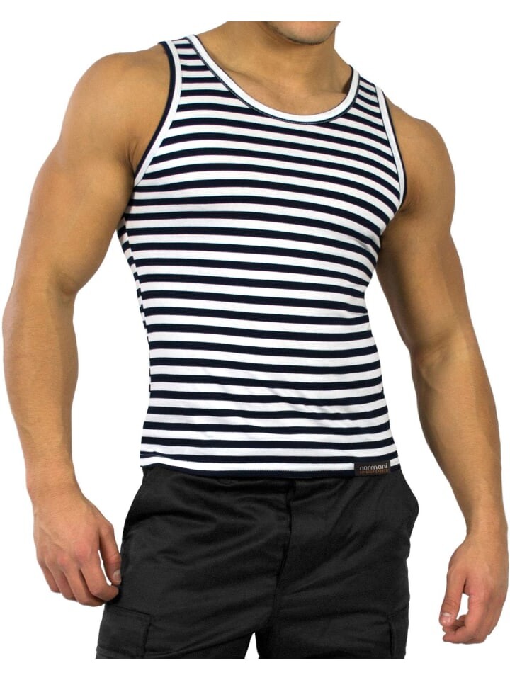 

Топ Normani Outdoor Sports Marine Tank, цвет marine/weiß