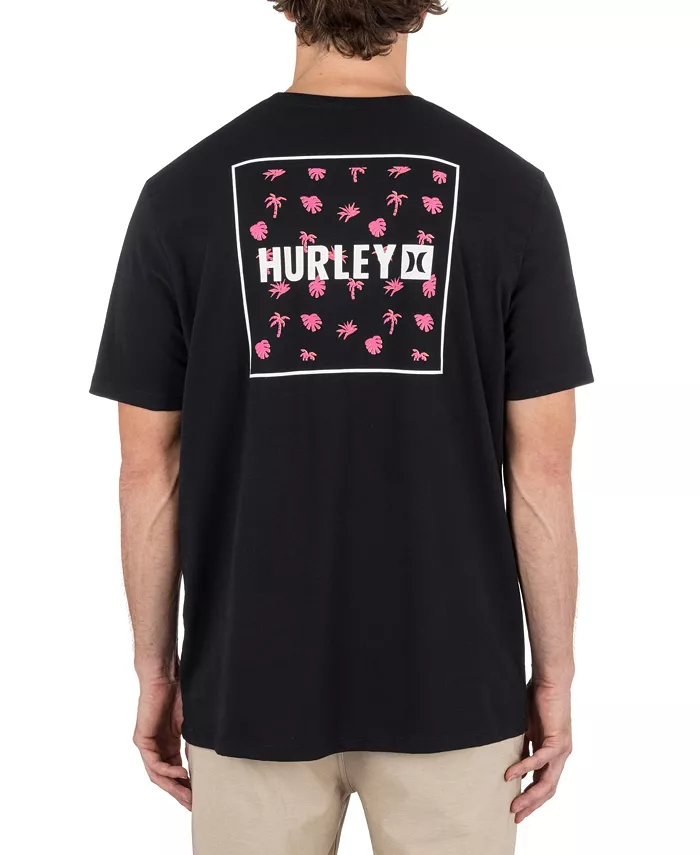 

Мужская футболка с коротким рукавом Four Corners Hurley, черный