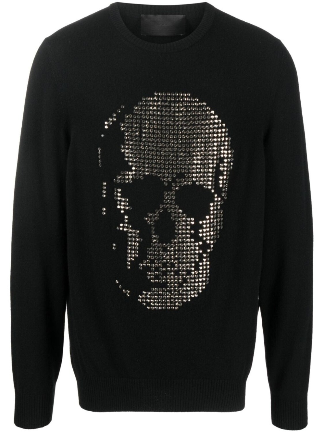 

Philipp Plein кашемировая толстовка с аппликацией, черный