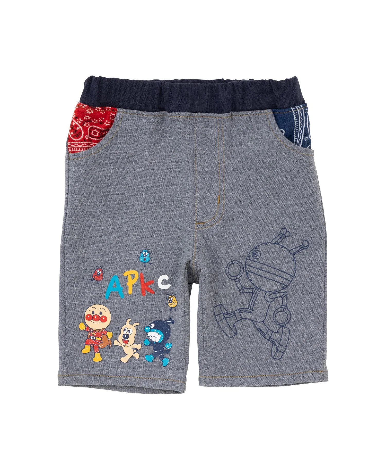 Детские брюки ANPANMAN KIDS COLLECTION с карманами и принтом — фото 4