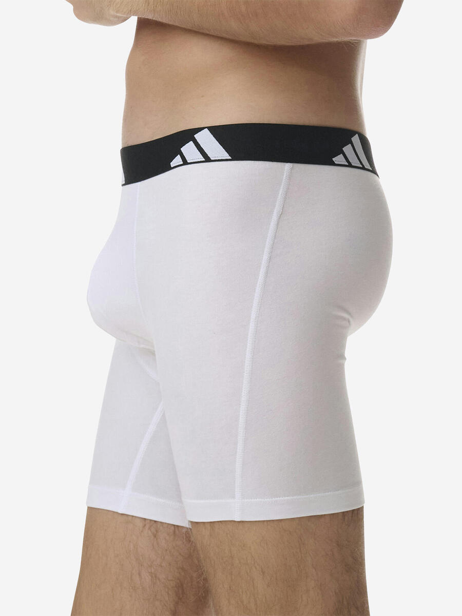 ADIDAS Классические мужские боксёрские шорты-боксёры - Active Flex Cotton разноцветные — фото 4