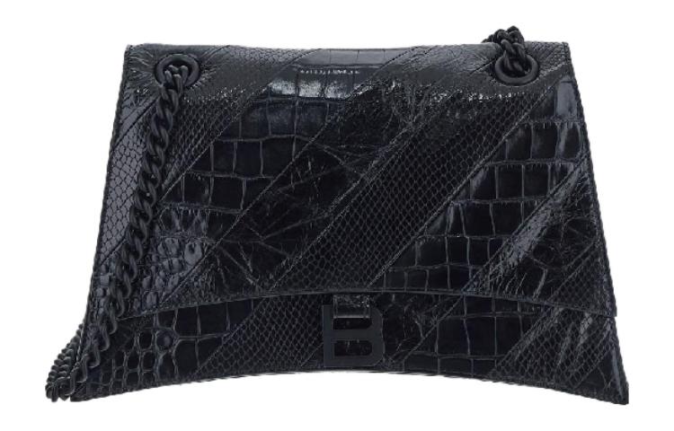 

Balenciaga Кожаная сумка-кроссбод с цепью через плечо для женщин черная