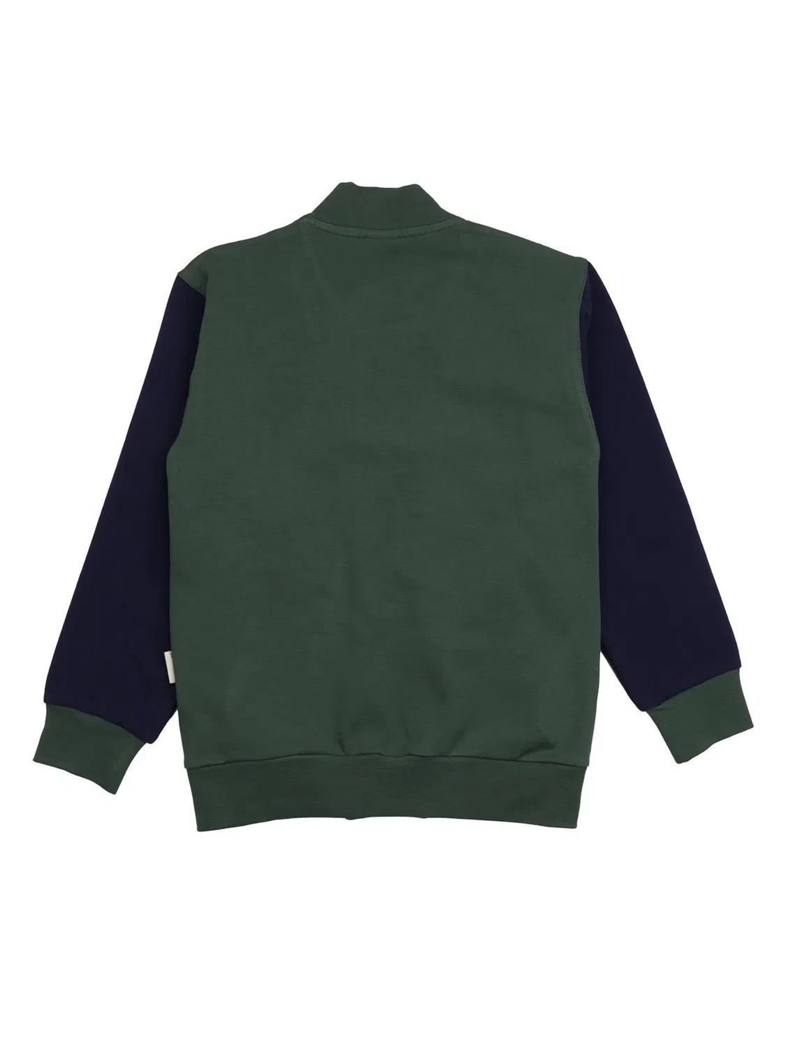 Худи на молнии Walkiddy Crazy Machines Bomber Jacket зеленого цвета — фото 3