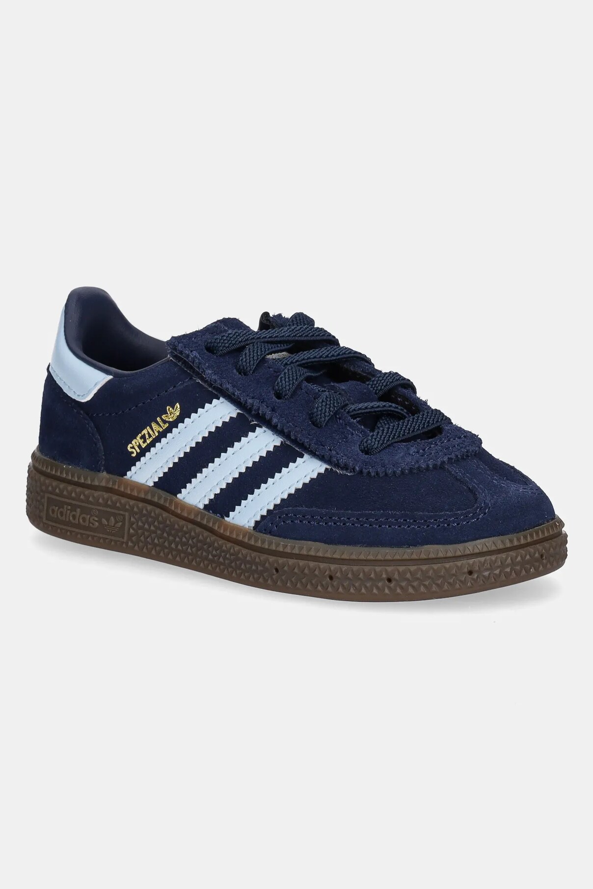 

Кроссовки замшевые детские гандбол SPEZIAL Adidas Originals, темно-синий