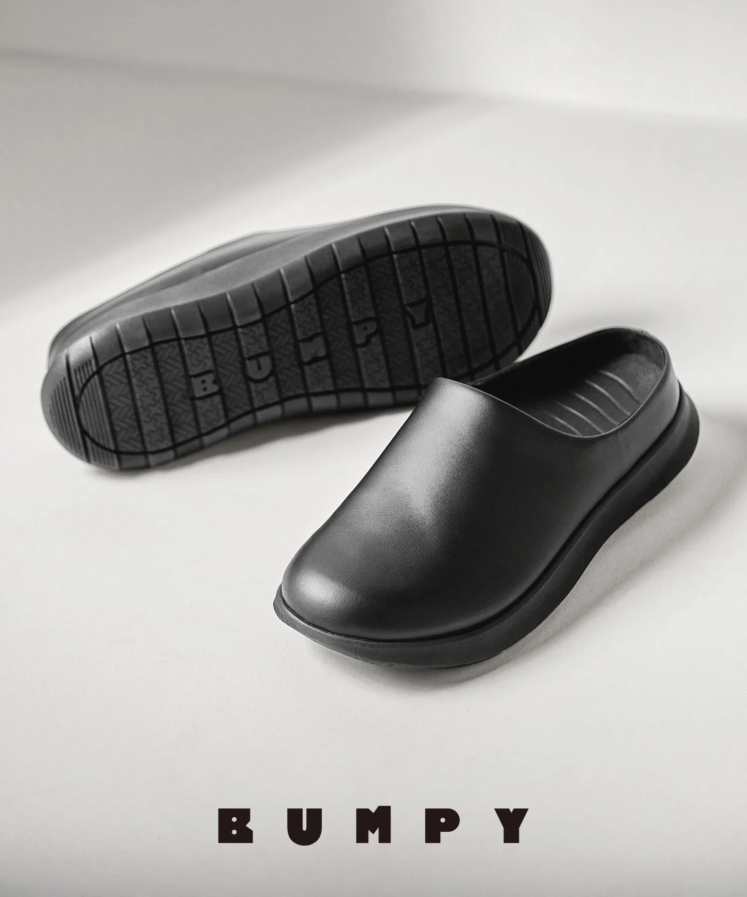 Унисекс сабо BUMPY SABO чёрные