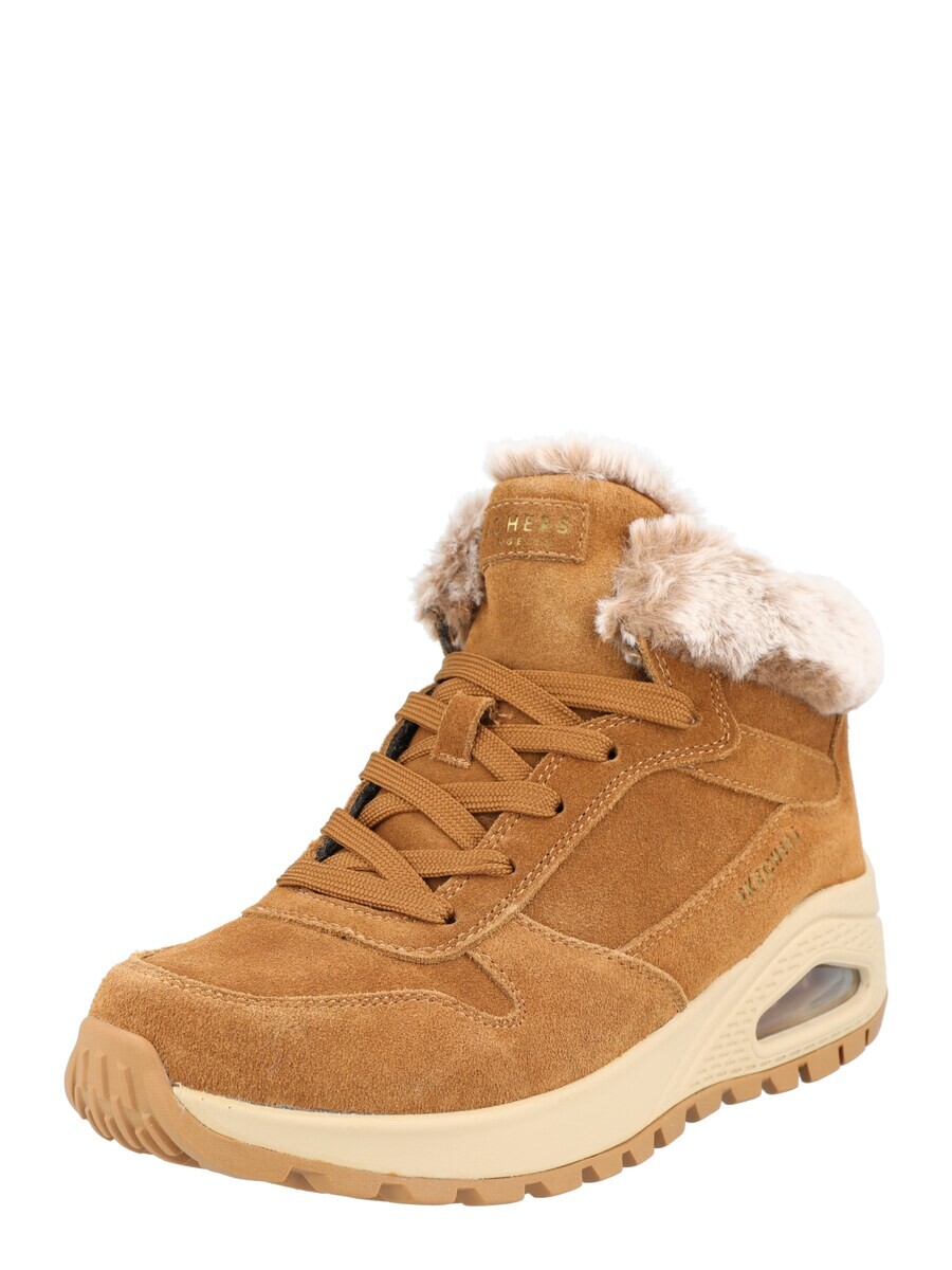 

Ботинки SKECHERS Lace-Up Ankle Boots, цвет Caramel