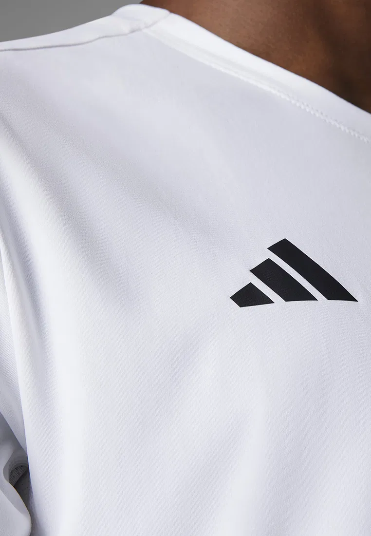 Футболка беговая, Adizero Essentials, Adidas, белый — фото 3
